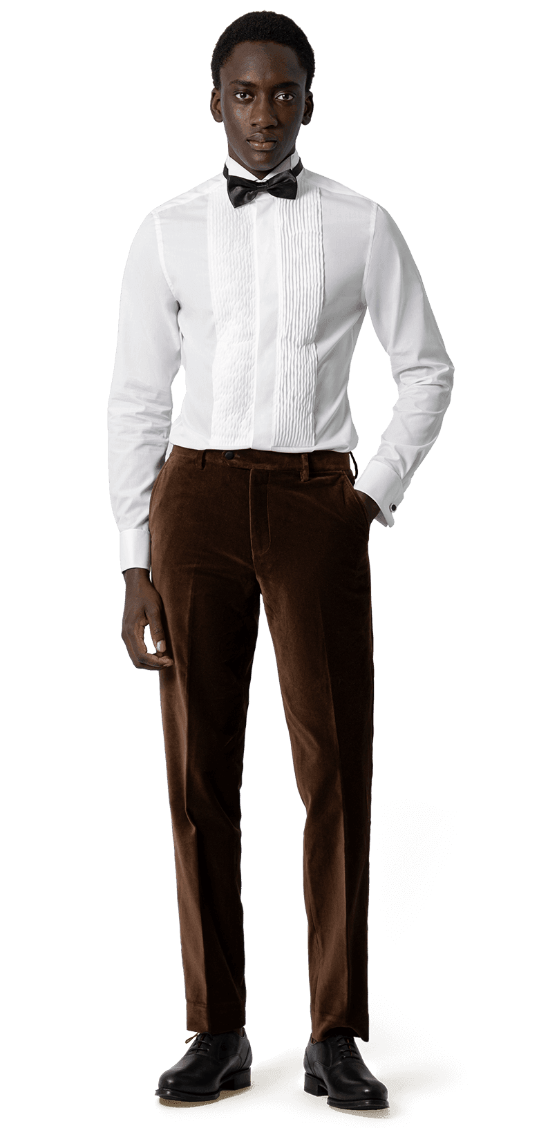 dress shirts tuxedo The Shirt Ledbury and this is an excellent choice White Striped Satin Tuxedo Shirt