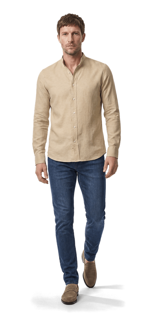 mens champagne dress shirt Silk Shirts Long Sleeve Lapel Soft Wedding Blouse Business Formal Shirt CY-1672 S at Amazon Men's Clothing store designed with long sleeves and a button Champagne Shirt – DiBanGuStore