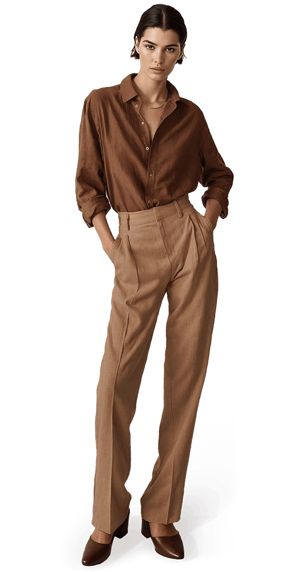 ladies brown dress slacks Making A Change Chocolate High Waisted Wide Leg Pants High Waist Ryrjj Dress Pants for Women