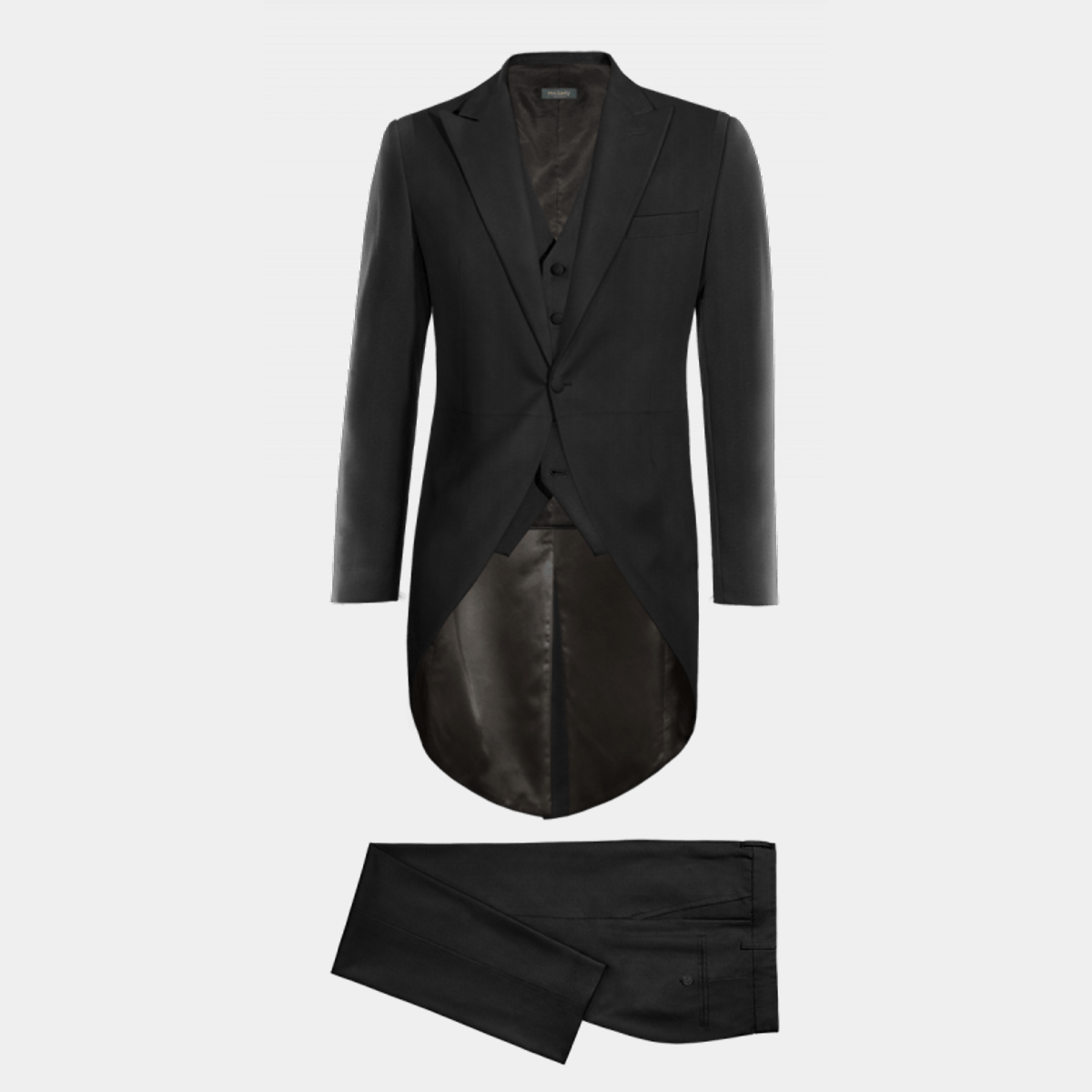 black-peak-lapel-morning-coat-with-black-waistcoat-and-black-trousers