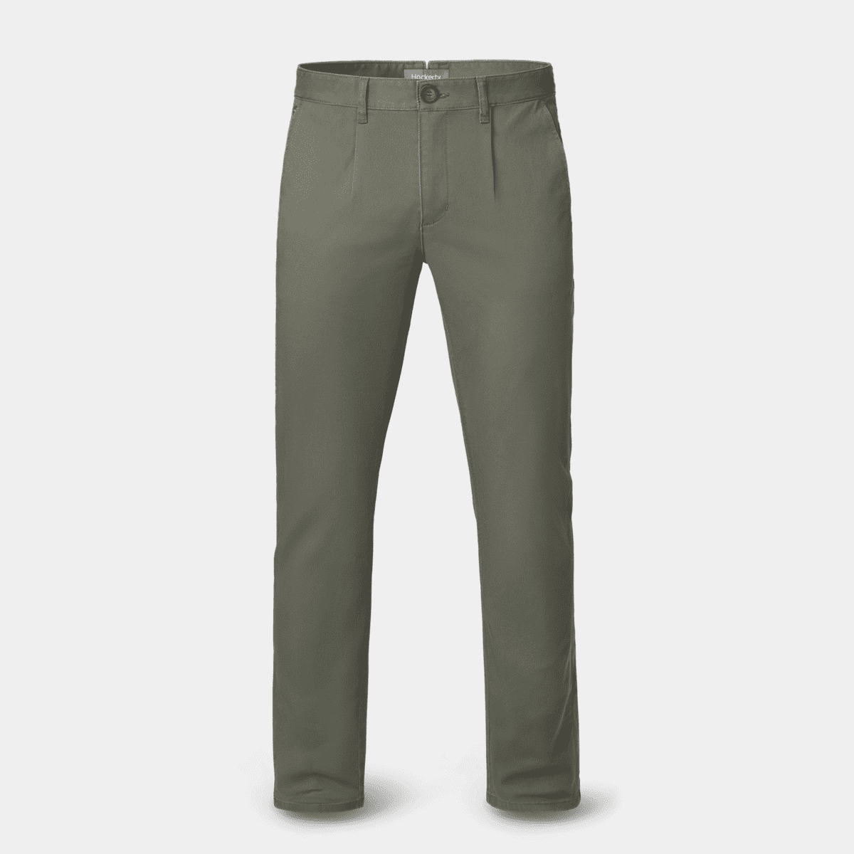 Army Green pleated Chino pants