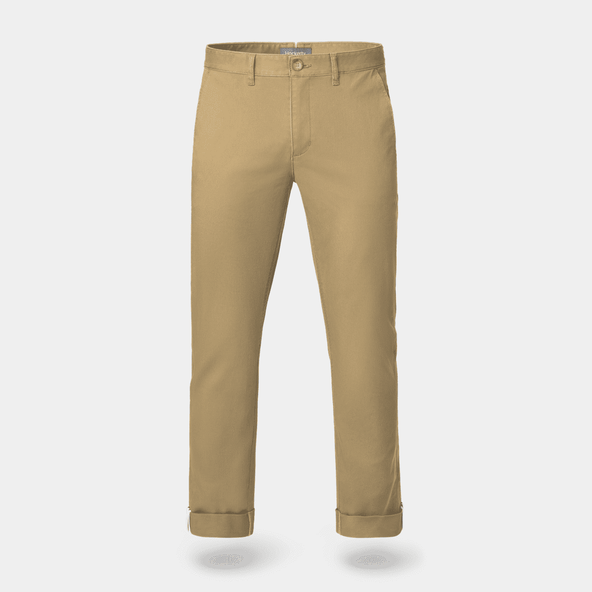 Chino camel con risvoltini