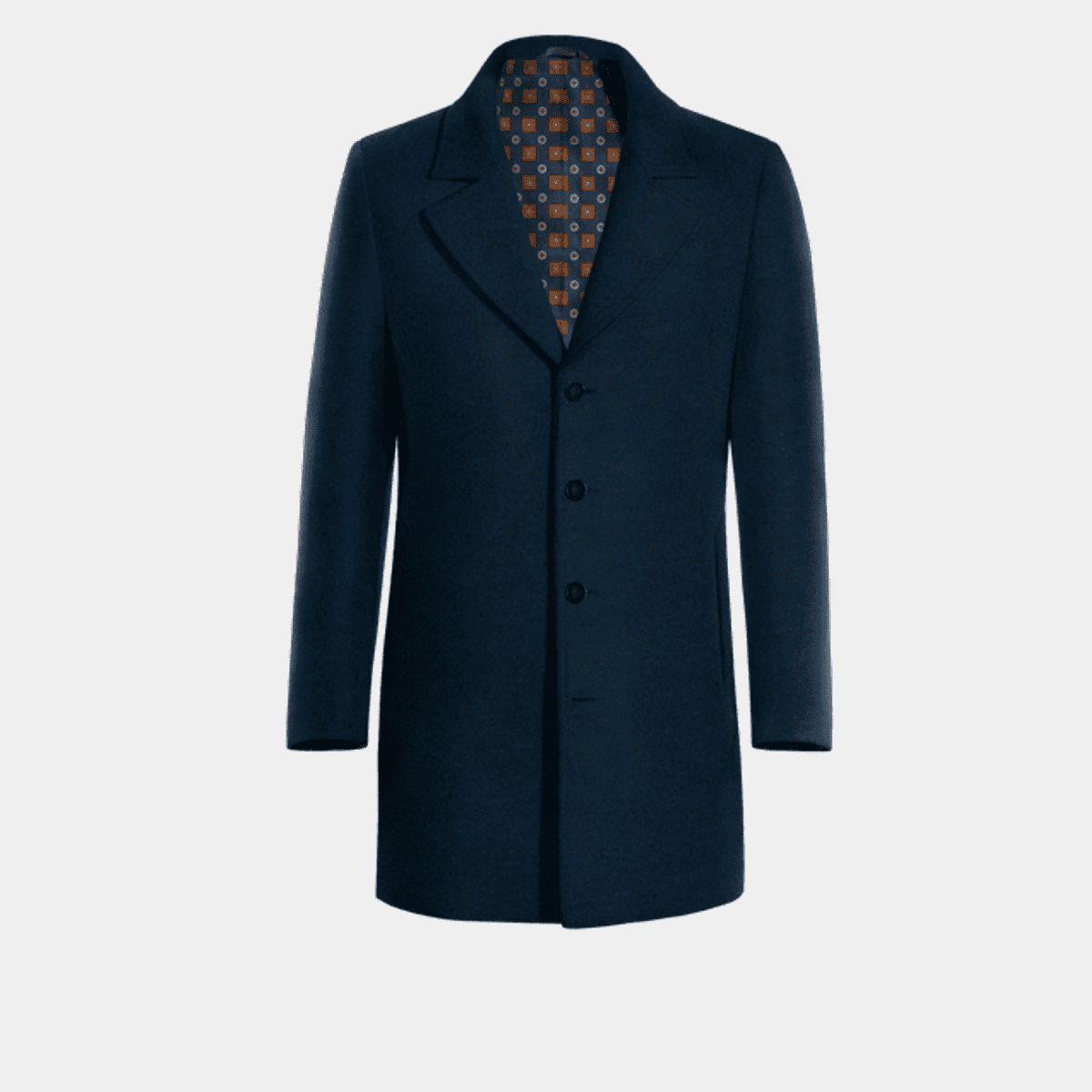 Blue Chesterfield Coat