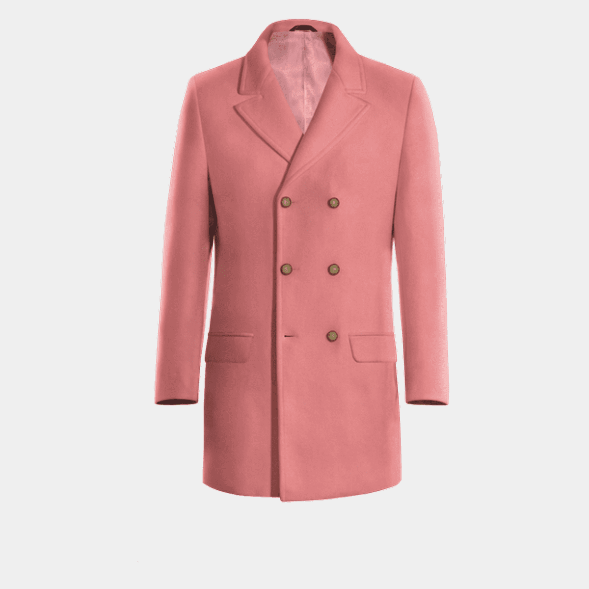 Barbie Pink Double breasted overcoat