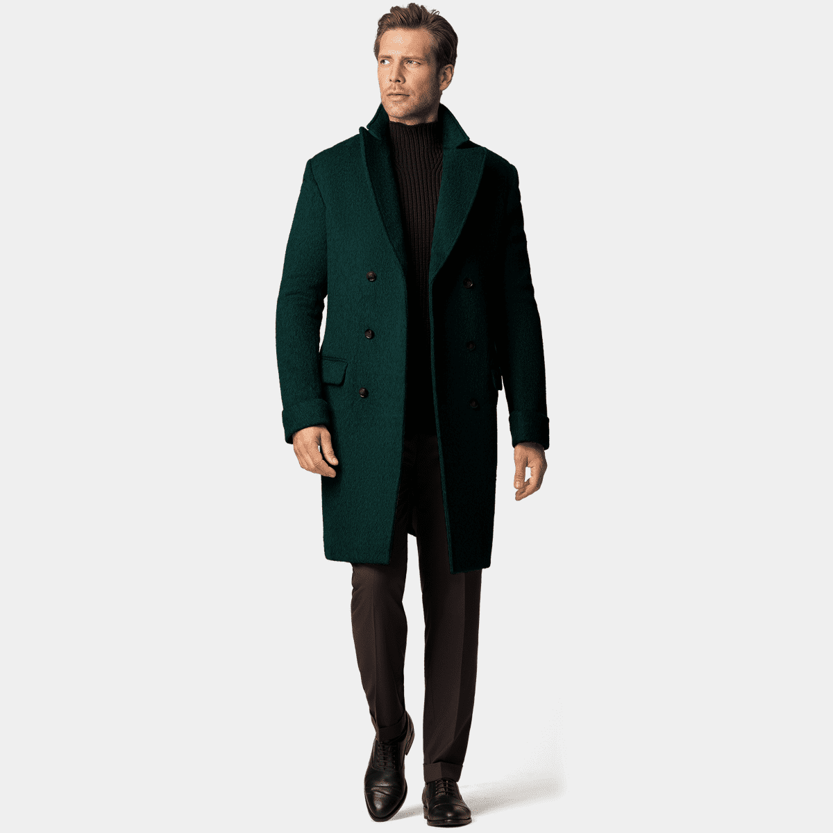 QS Cappotto Donna Con Risvolto E Colletto Girocollo - Tessuto Mélange Di Alta Qualità, Vestibilità Regolare