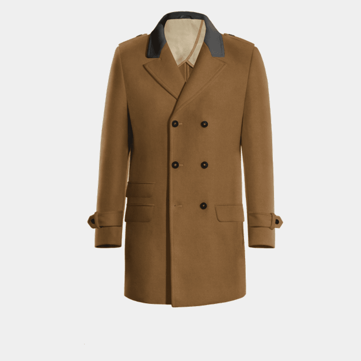 ジャケット・アウター 8on8 22aw camel tweed wool coat Camel Tweed Wool Classic Sleeve Coat – 8on8 studio