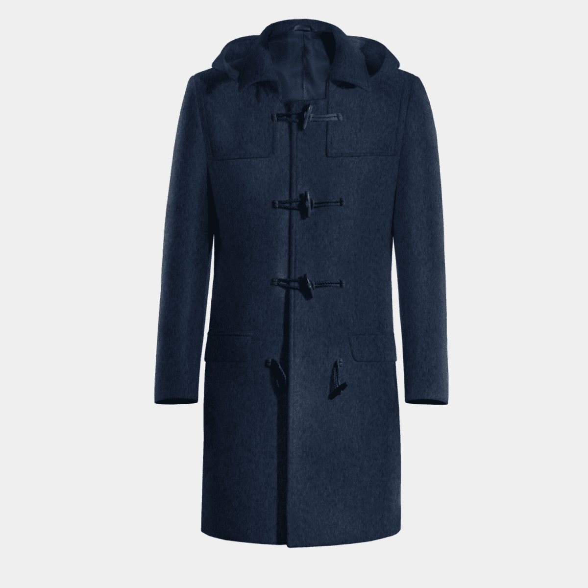 Blue Long Duffle coat 284€ | Hockerty