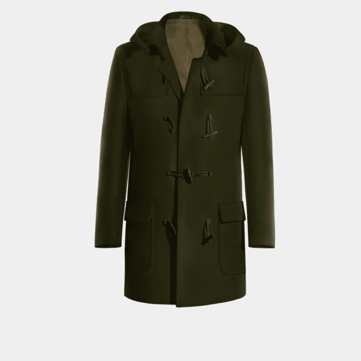 Army Green Duffle coat