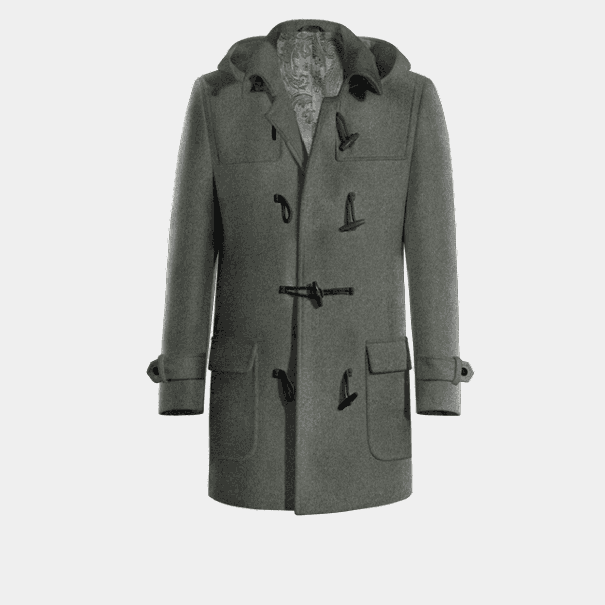 ジャケット・アウター Camphor Wood [wool shaggy duffle coat] double breasted wool shaggy duffle coat – CAMPHOR WOOD