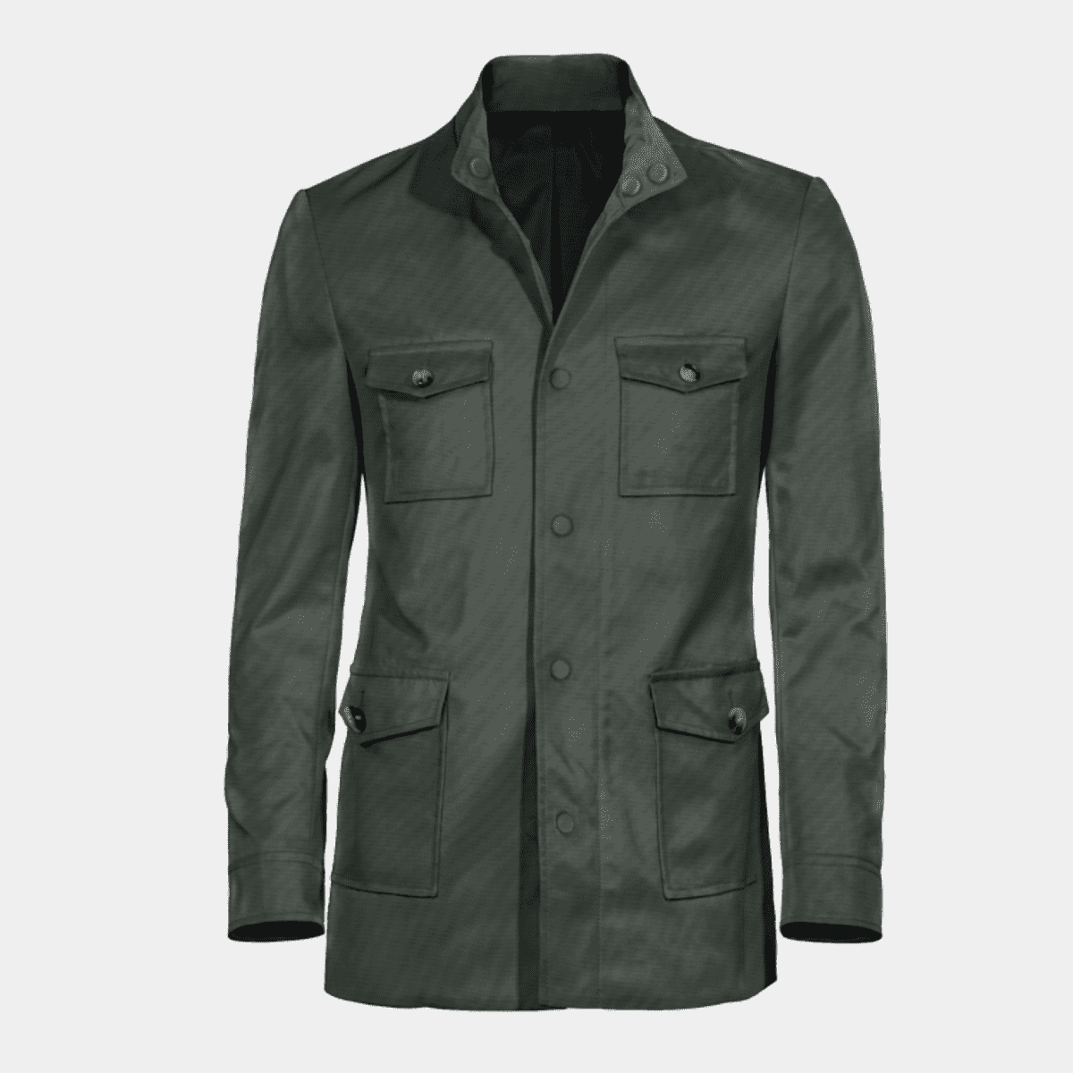 mens slim fit field jacket
