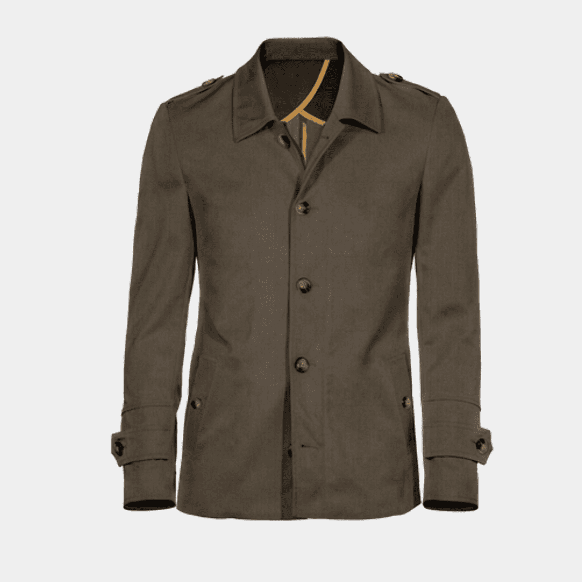 Rifle Marrone Poliestere Mens Jacket main image 1