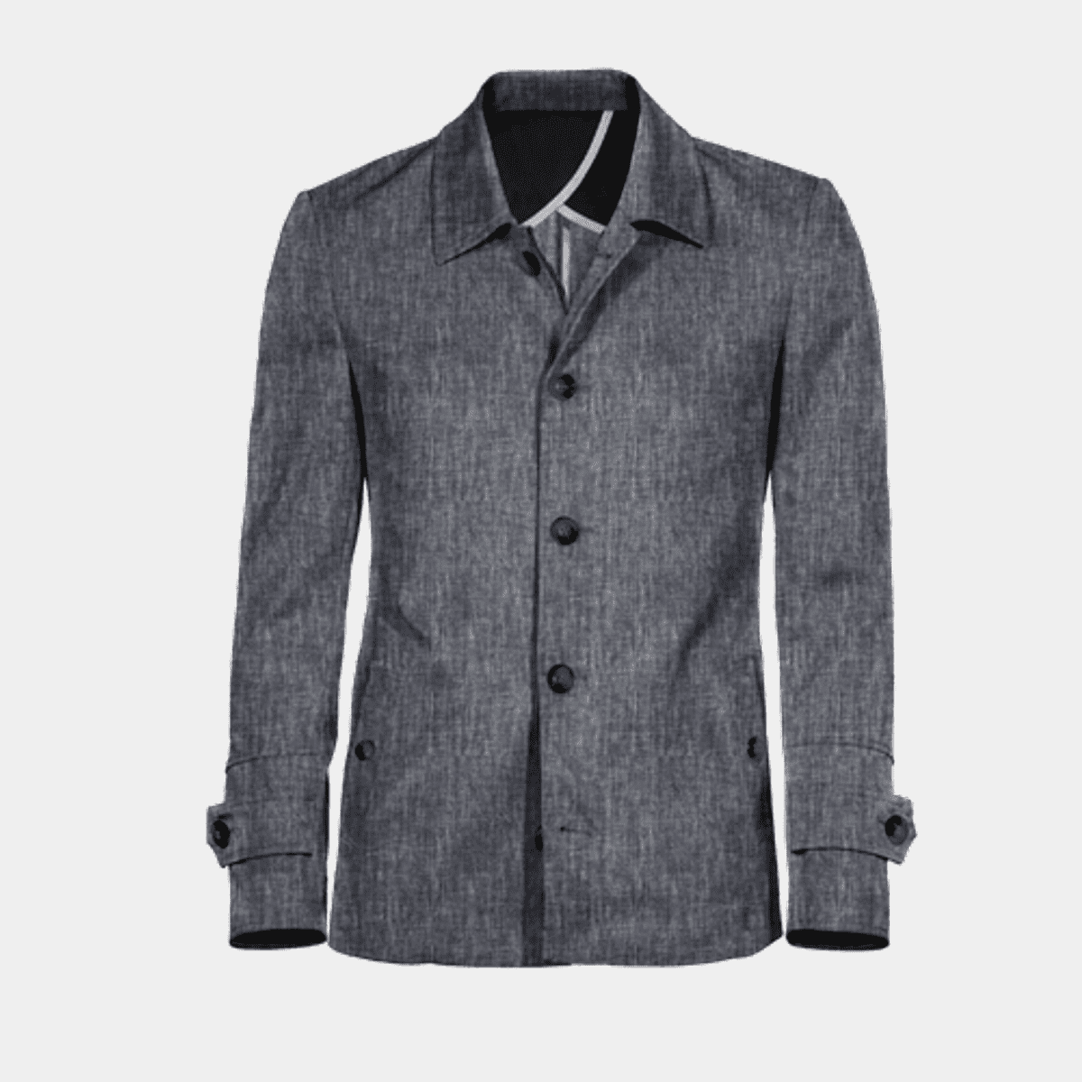 Military Jacket in Dark Blue