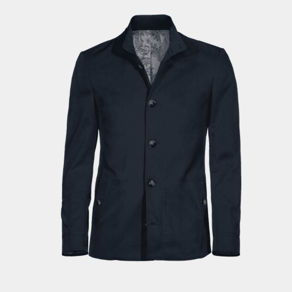 CD 25 Hooded jacket Black White Cotton