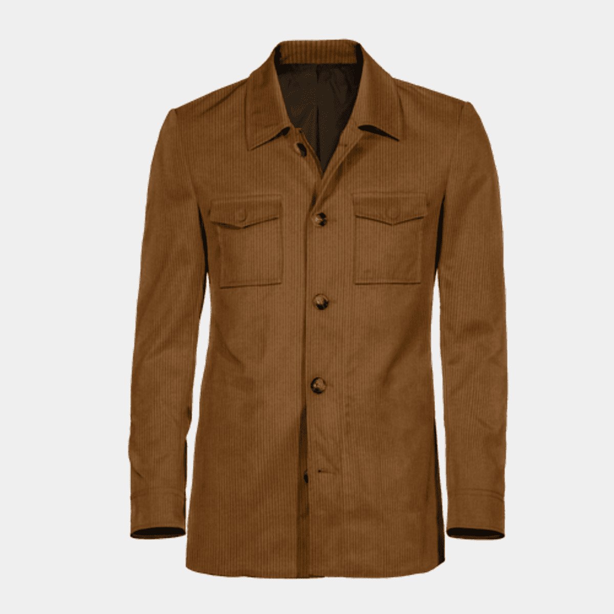 Brown Corduroy jacket Flannel Jacket