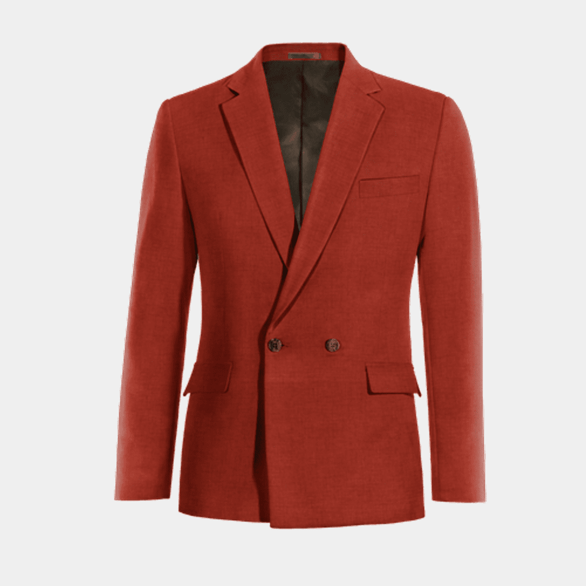 Veste croisée homme online rouge