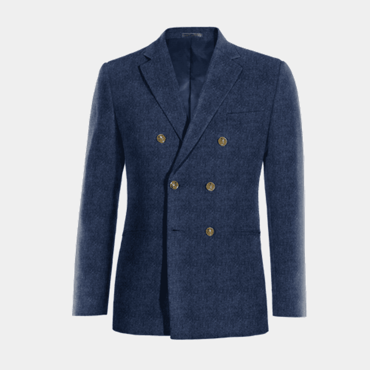 Double-breasted Jacket with a herringbone fabric