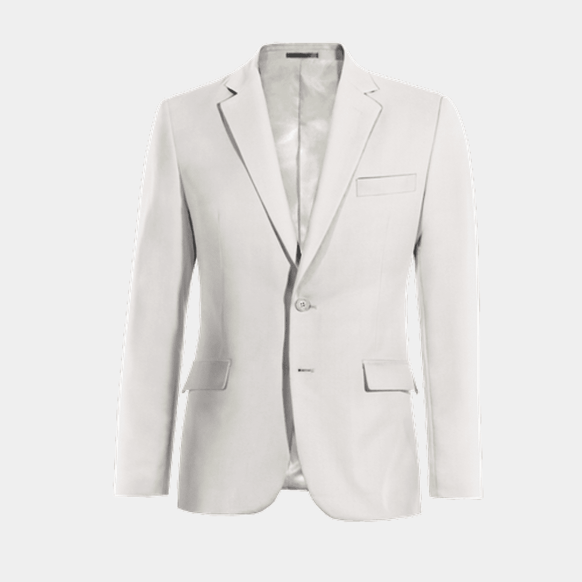 Ivory stretch yearround Suit Jacket