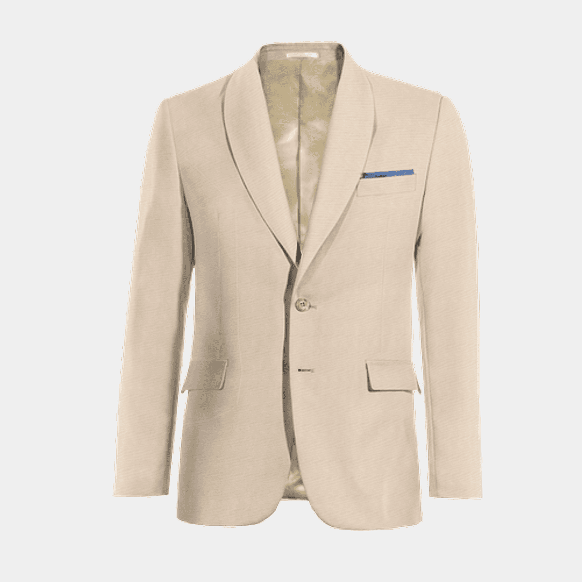 Joyeux Notch Lapel Jacket Champagne