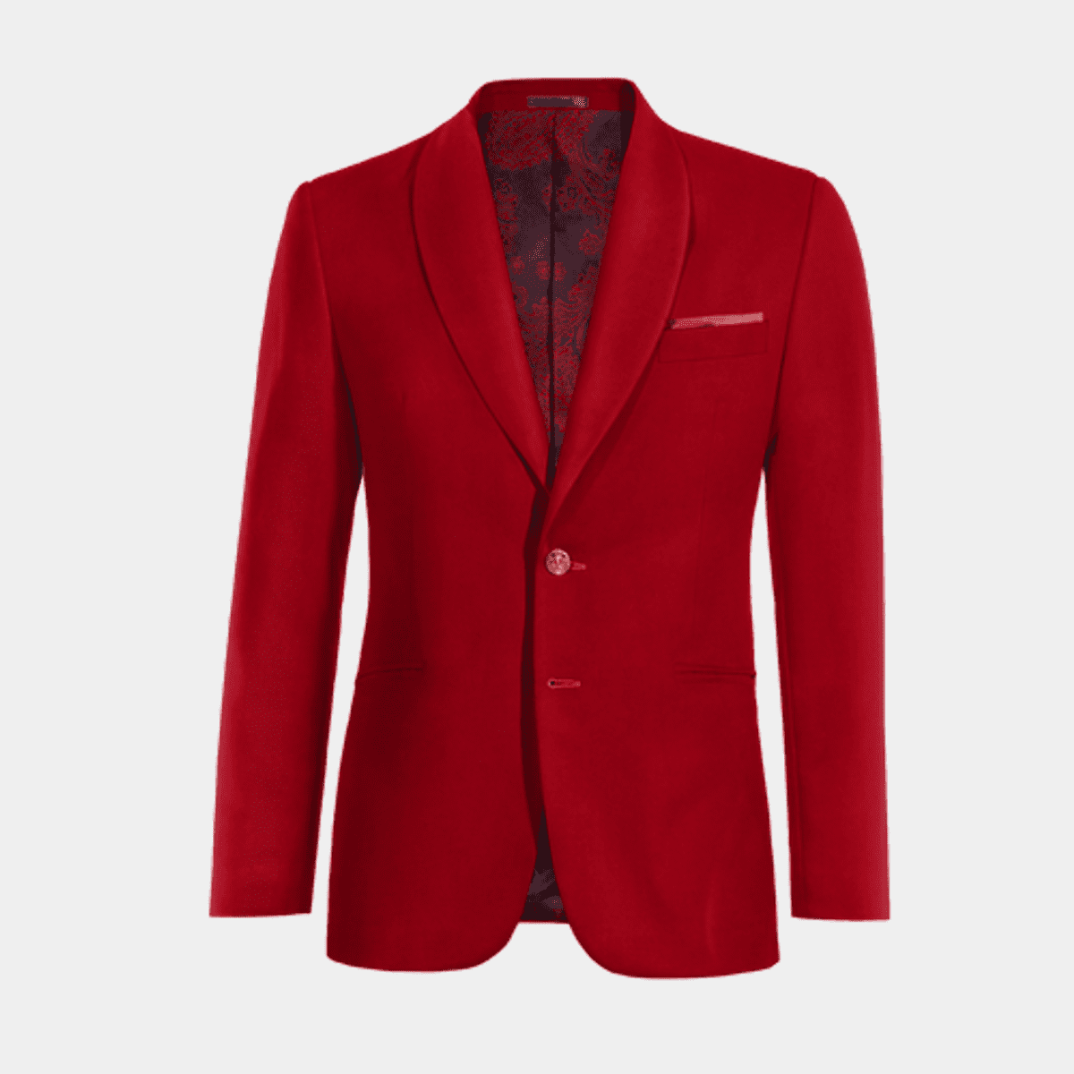 Intense red year-round Suit Jacket