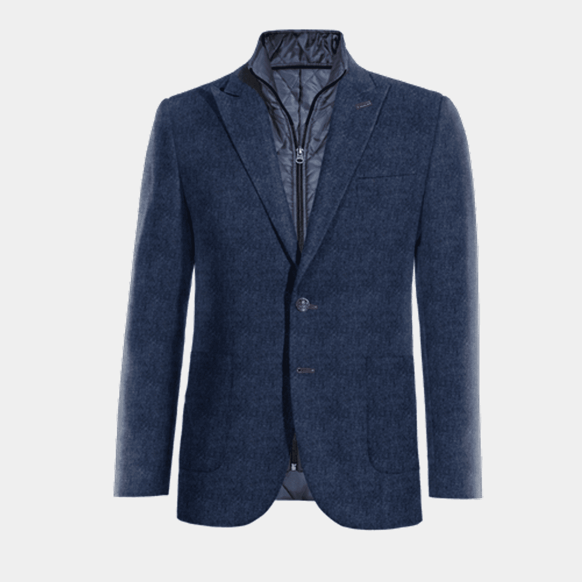Blazer peso cappotto blu