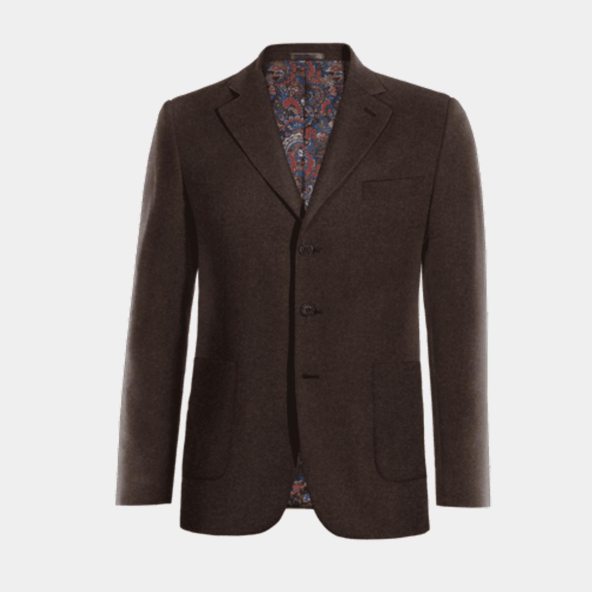 SaxoLL Strick Cardigan - Dunkelbraun