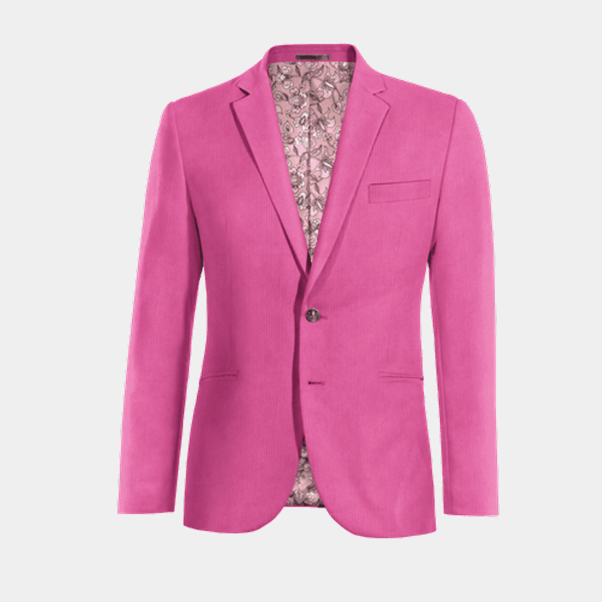 fuchsia-corduroy-slim-fit-blazer