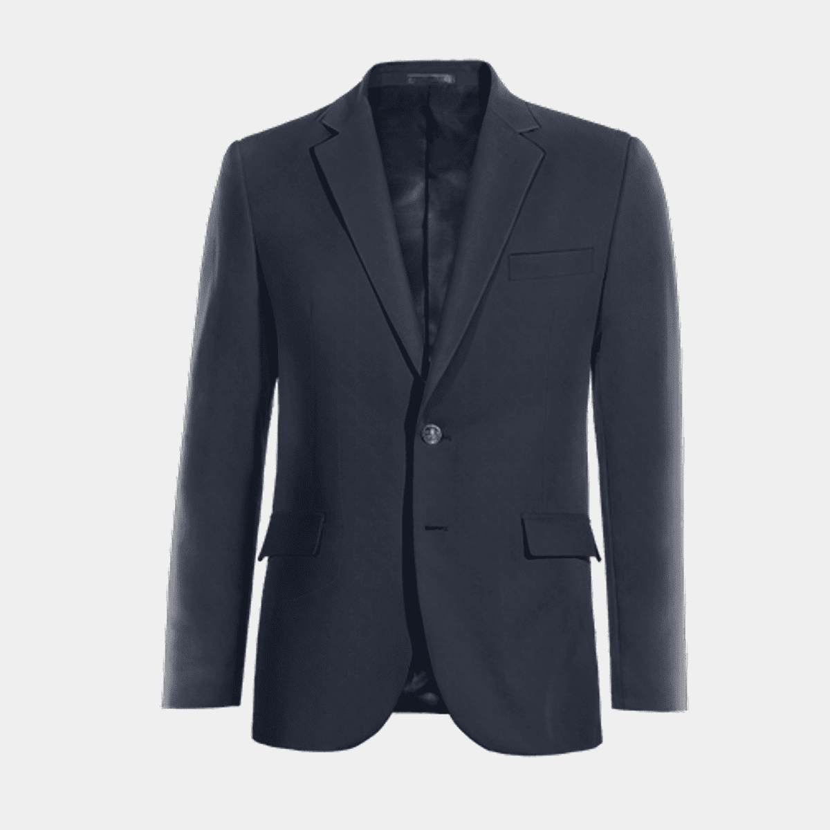 Navy blue and black hotsell suit jacket