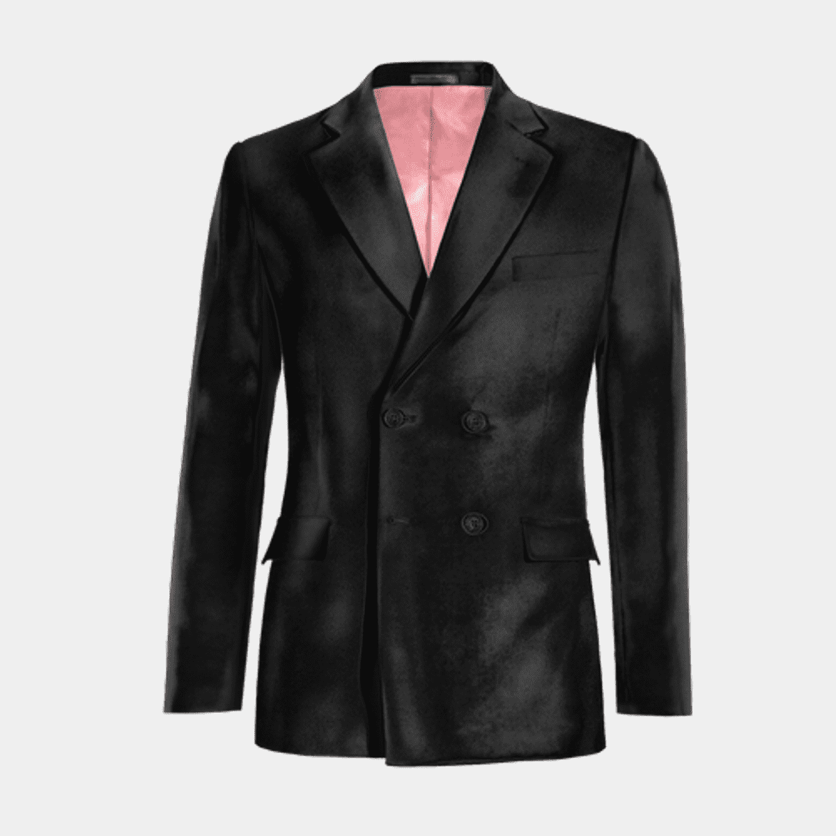 Velvet Double Breasted Jacket main image 0