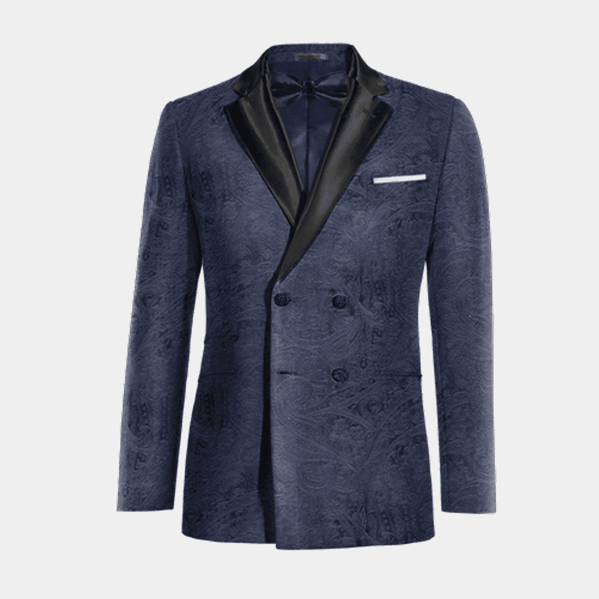 Mens Velvet Double Breasted Dinner Jacket Smoking Tuxedo Blazer Tailored Fit