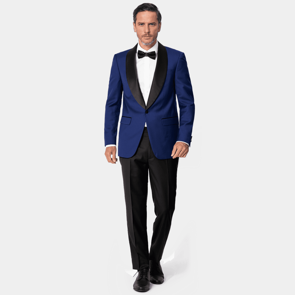 Smoking Traje - Esmoquin - Smoking Para Hombre - Royal Blue Tuxedo