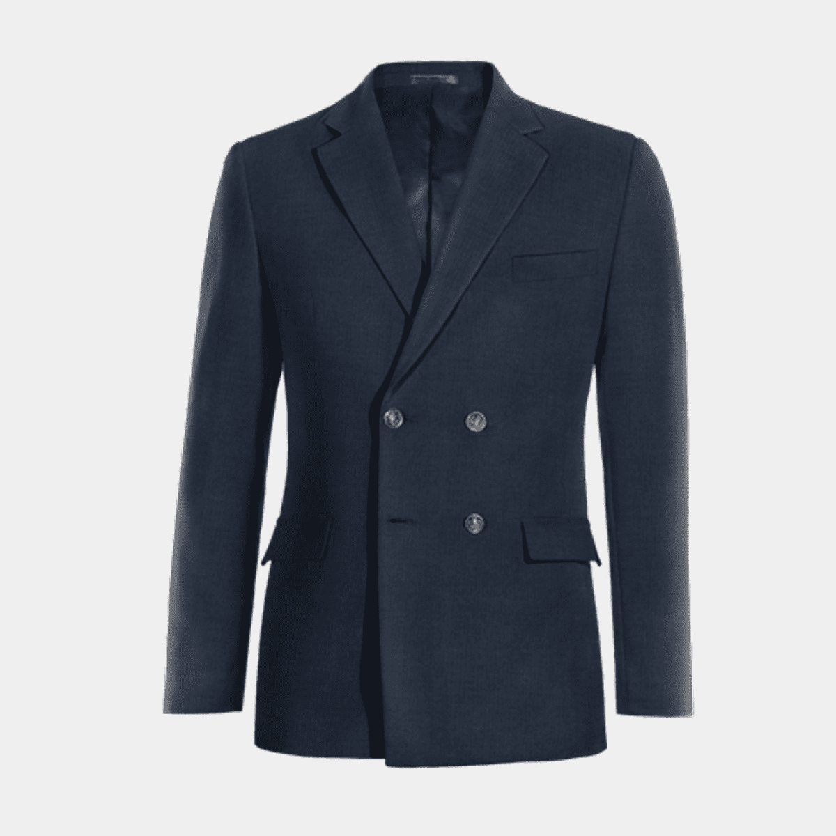 Mens navy blue shop double breasted blazer