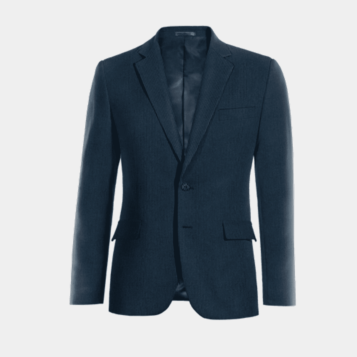 Blue corduroy essential Suit Jacket