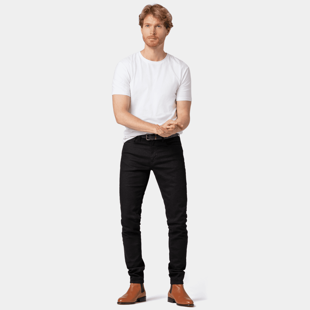 Uniform true black slim Jeans