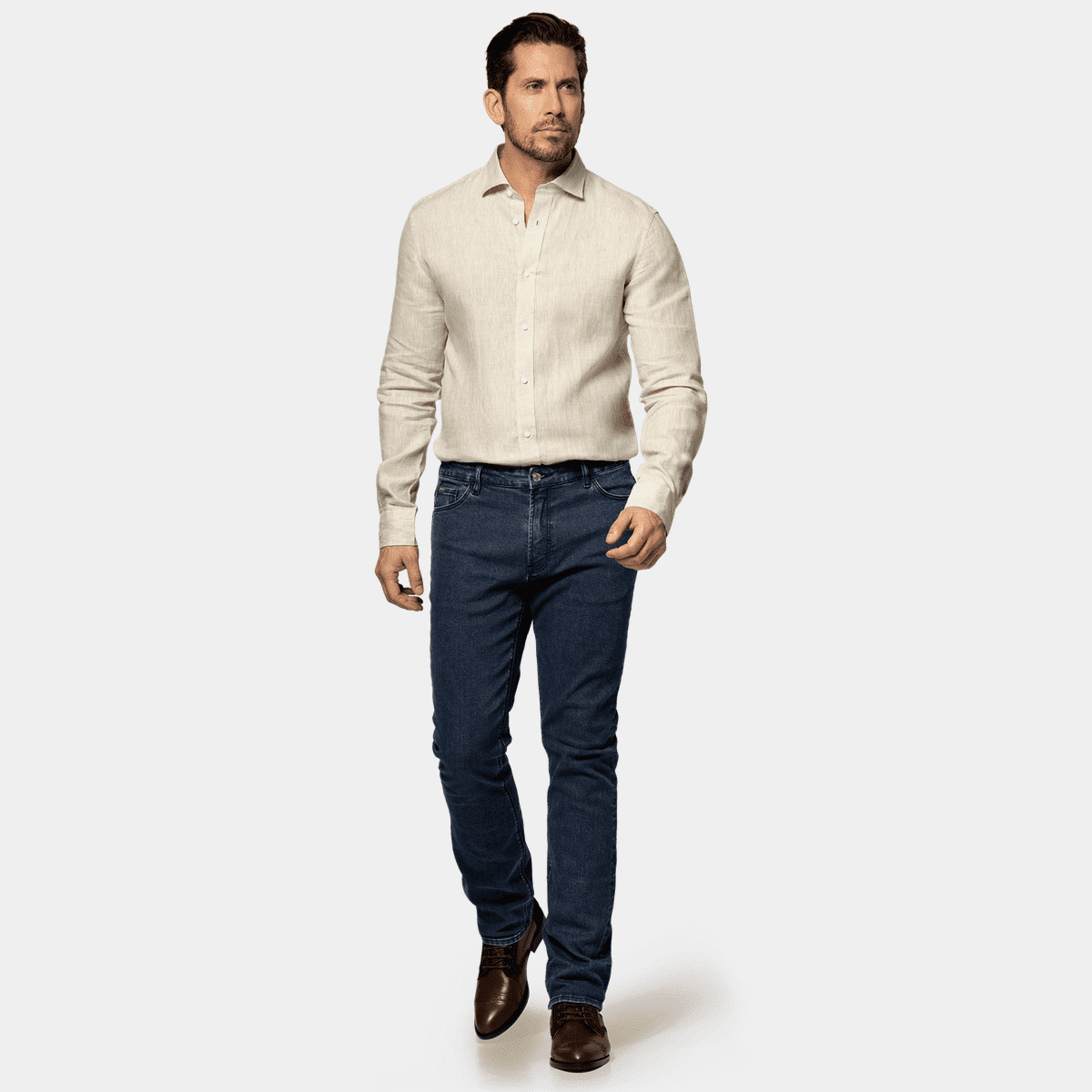 Denim Bootcut Pant - Dark Blue main image 1