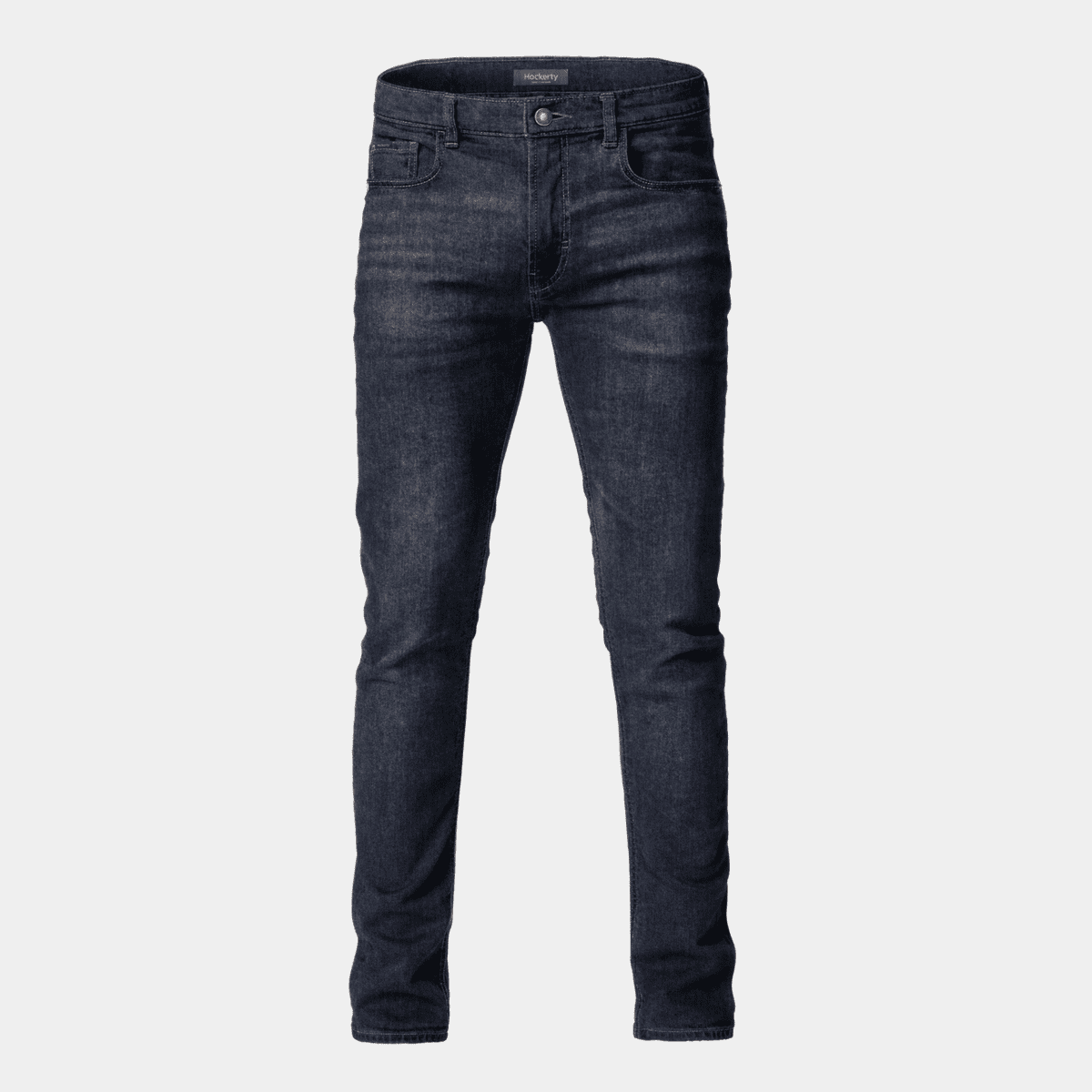 Vintage dark blue denim slim Jeans