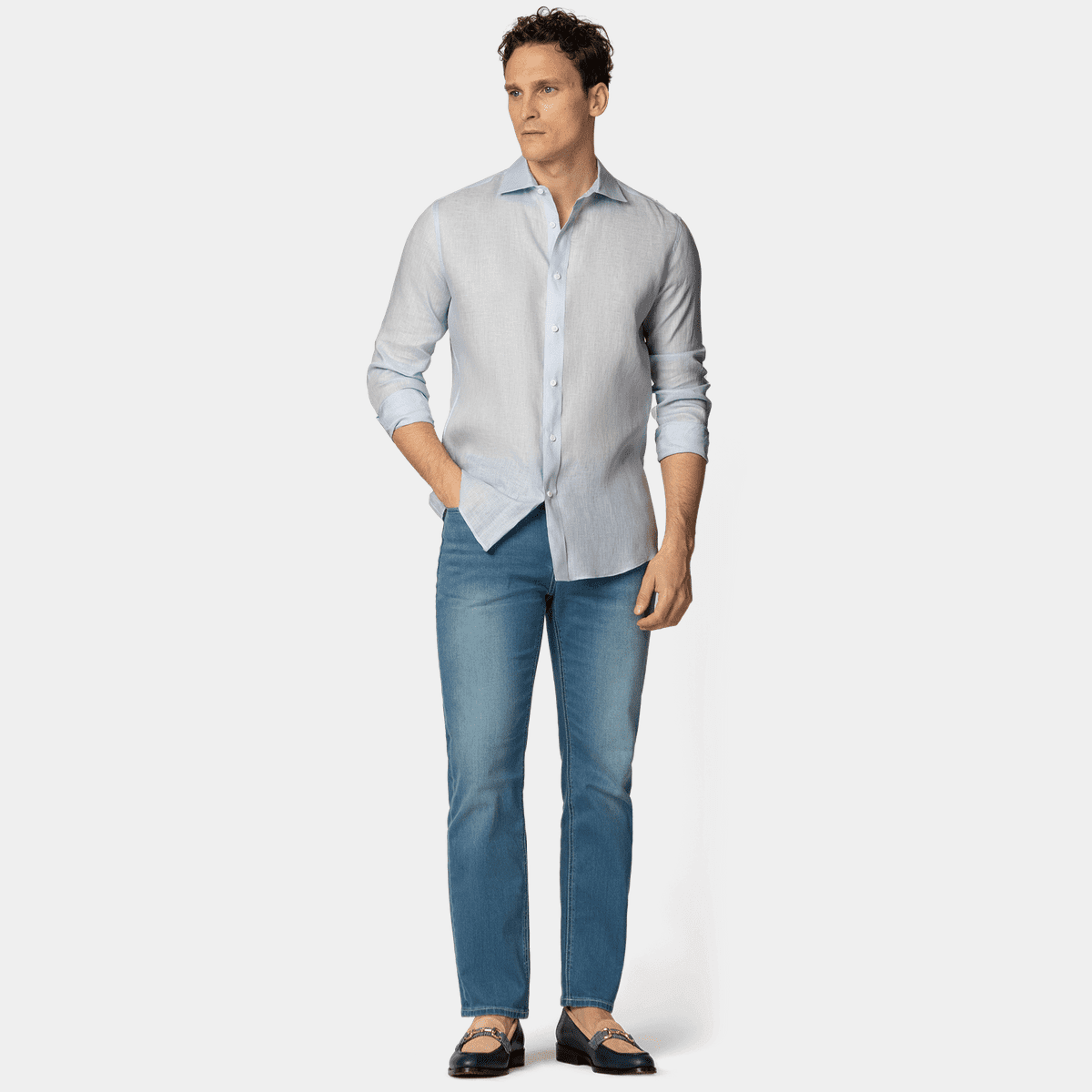 5 pocket relaxed Jeans