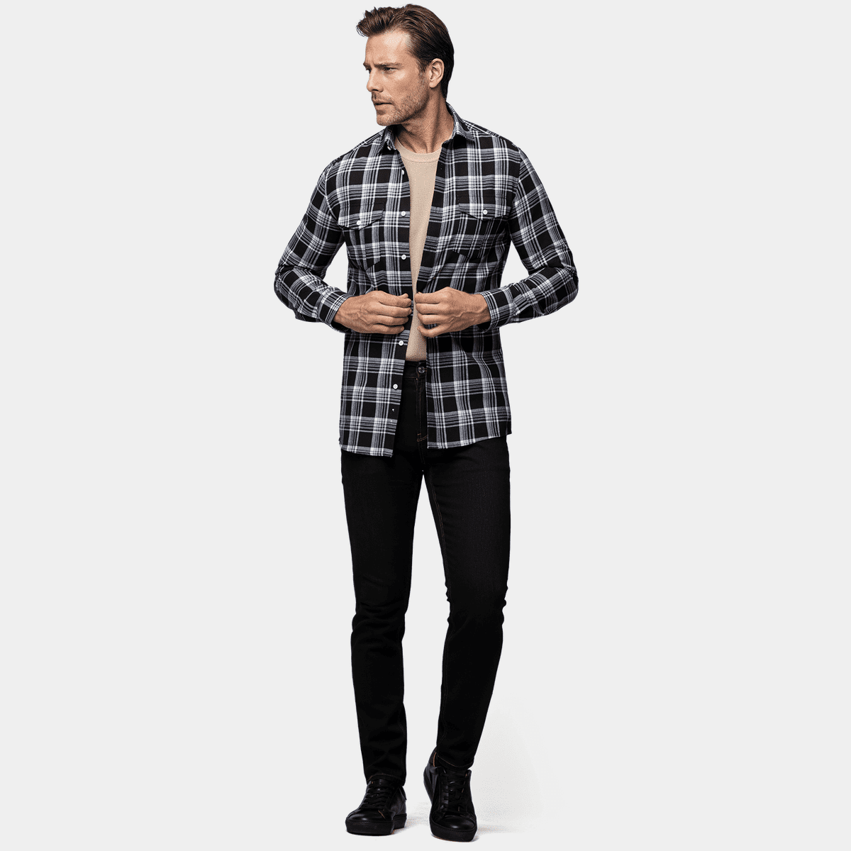 9788 Black Slim Fit Jeans