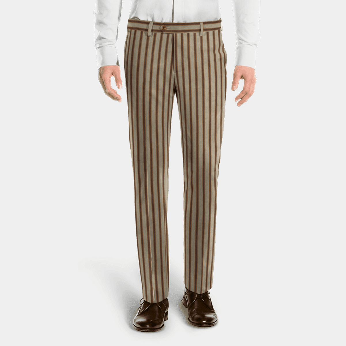 Striped Cotton Unisex Trousers – johargram_JH