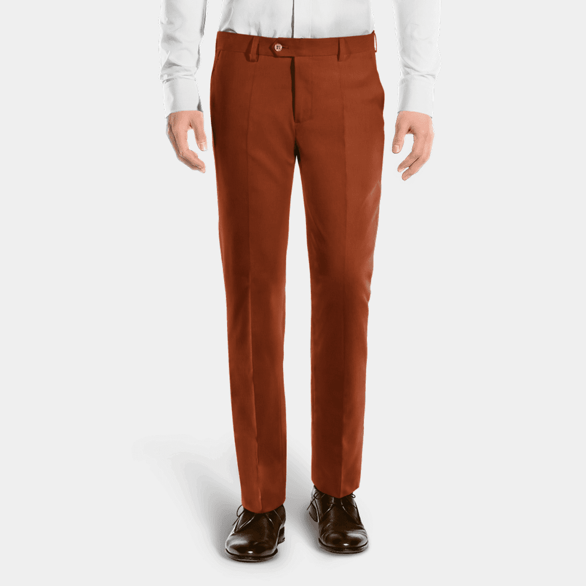 CYMMPU Men Solid Color Casual Pants Trousers Soft and Comfortable Cotton  Polyester Full Length Pants with Multipe Pocket in a Square Shape Orange  XXL - Walmart.com