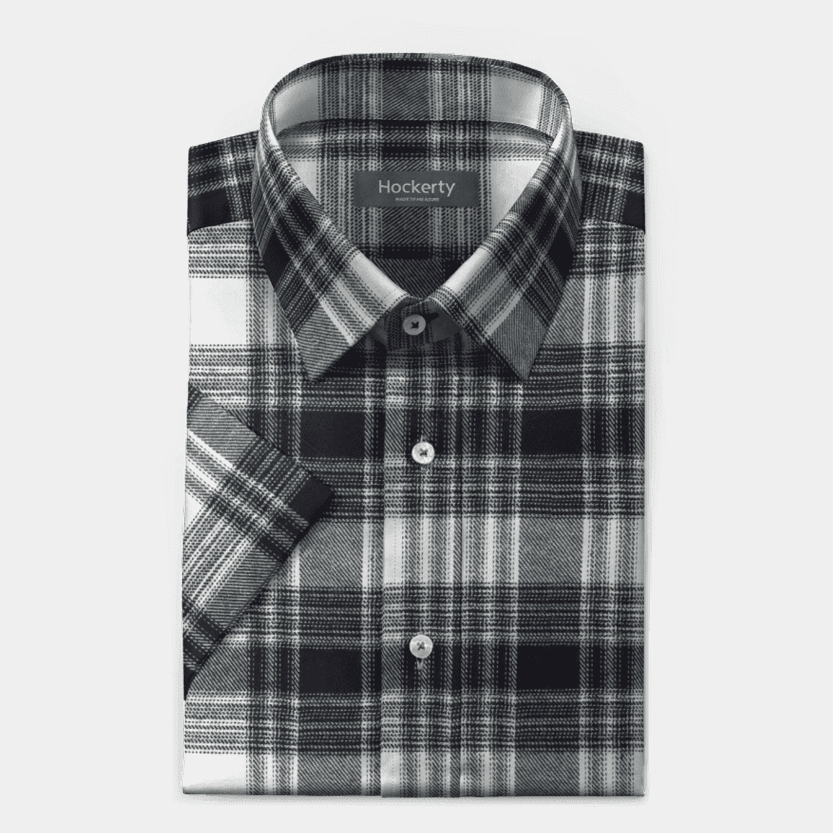 Mens Plaid Short Sleeve Flannel