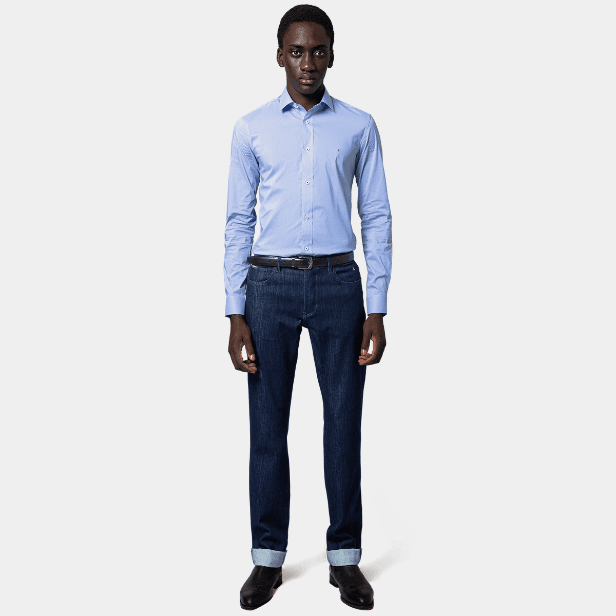Pinstripes Poplin Shirt main image 0