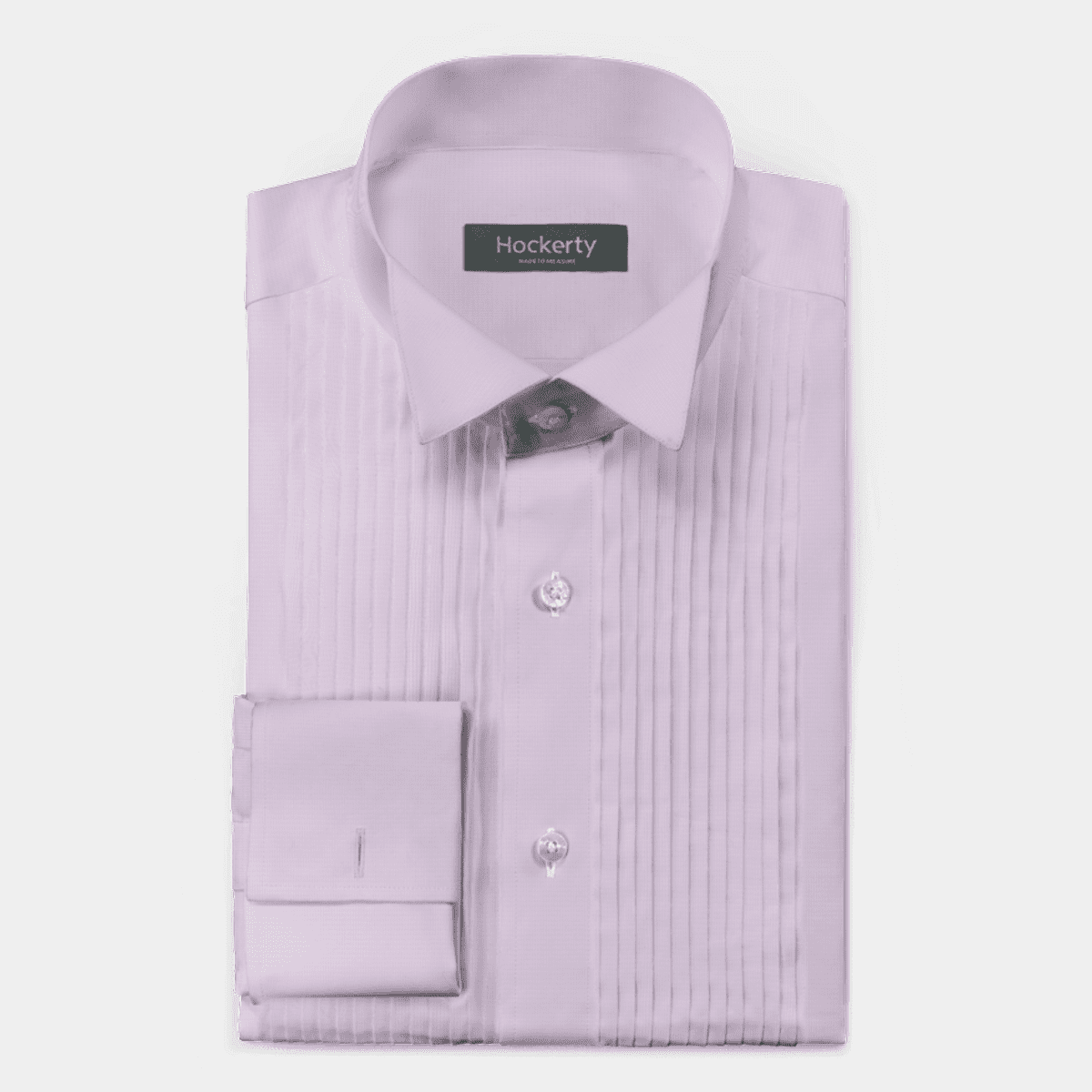 Maxwell in Solid Lavender French Cuff Twill Shirt main image 0
