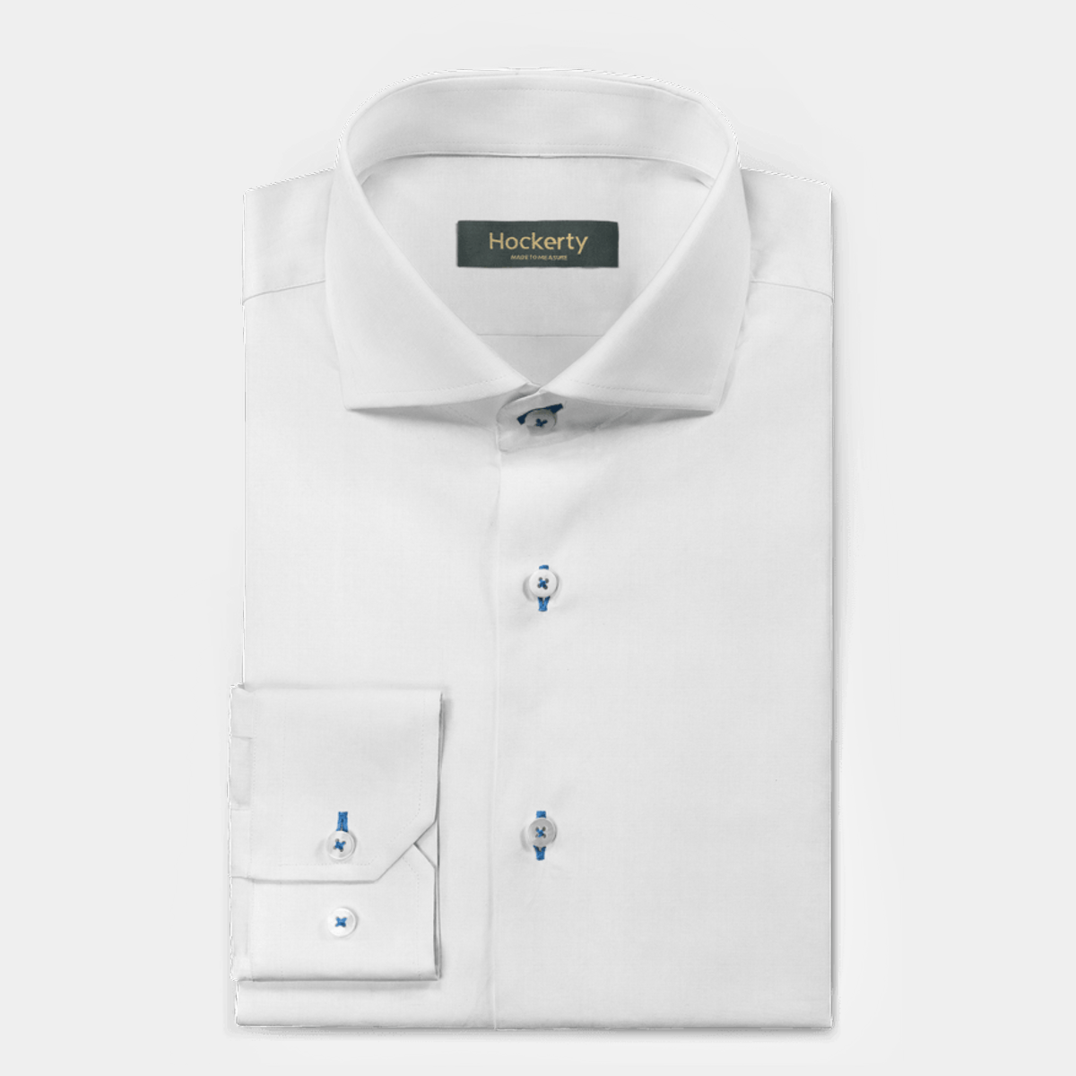 flat collar wide shirt