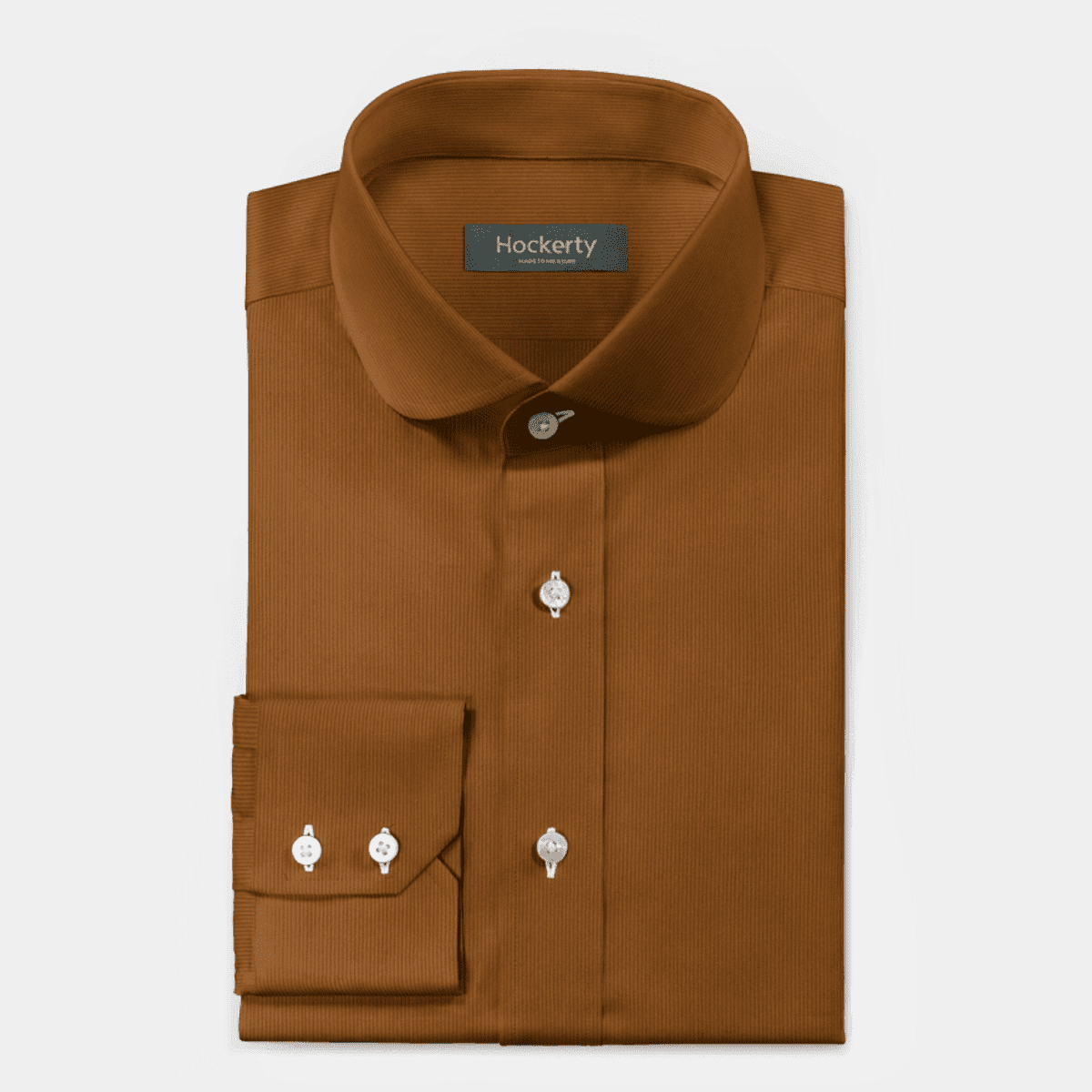 Copper Corduroy club collar Shirt