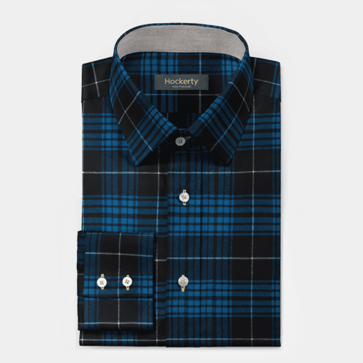 Contrasted Collar winter shirts | Hockerty