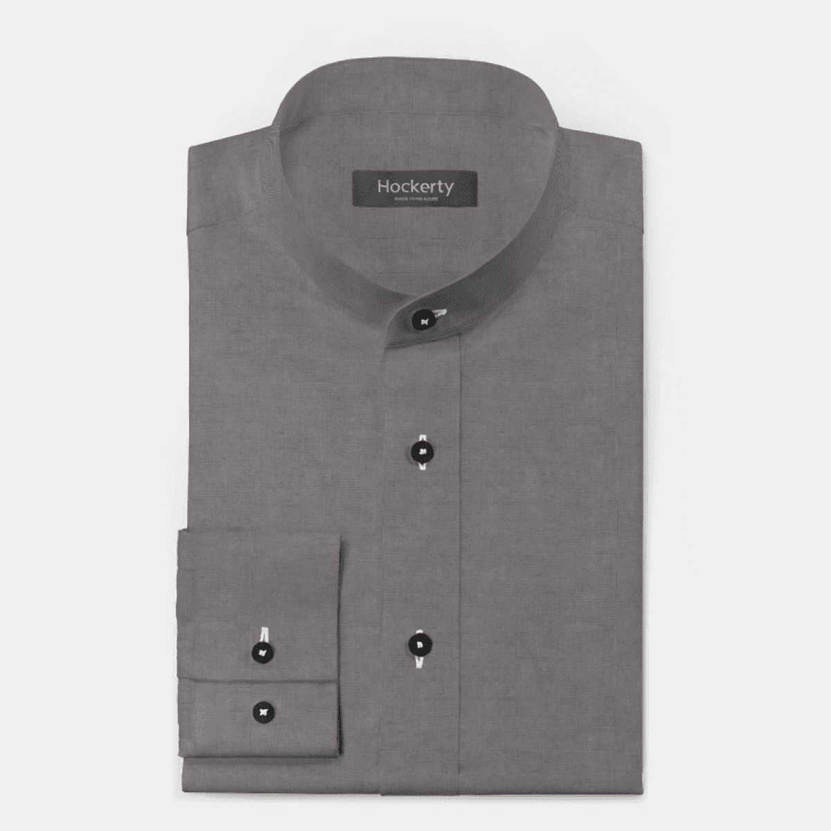 Linen Grandpa Shirt-Cream