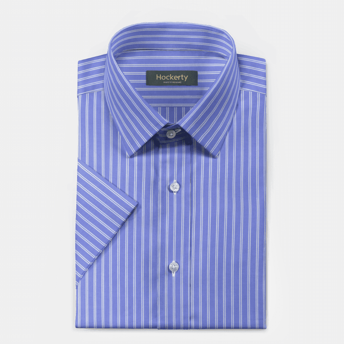 ☆F.ILLUMINATE☆ Double pinstripe shirt blue Blue Pinstripe Mayfair Shirt – Turnbull & Asser