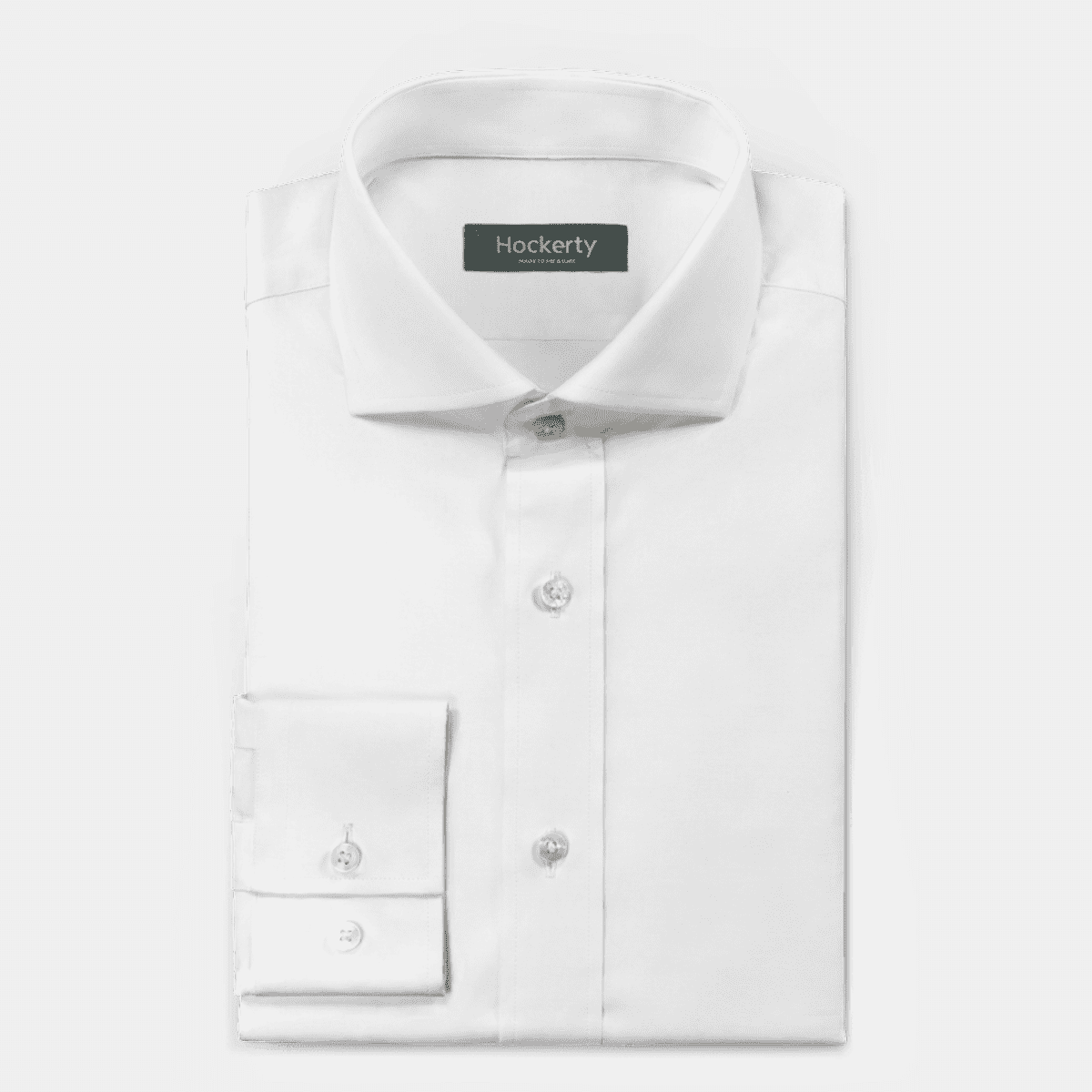 DESIGN - Camicia Vestibilità Classica Elegante Bianca Con Collo - Foto 2