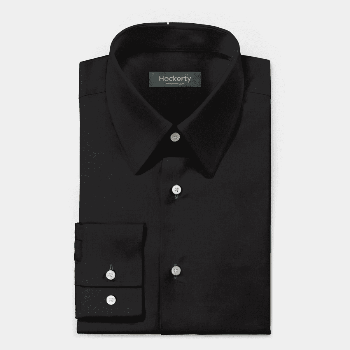 COLLECTION LONG LINEN SHIRT - Black