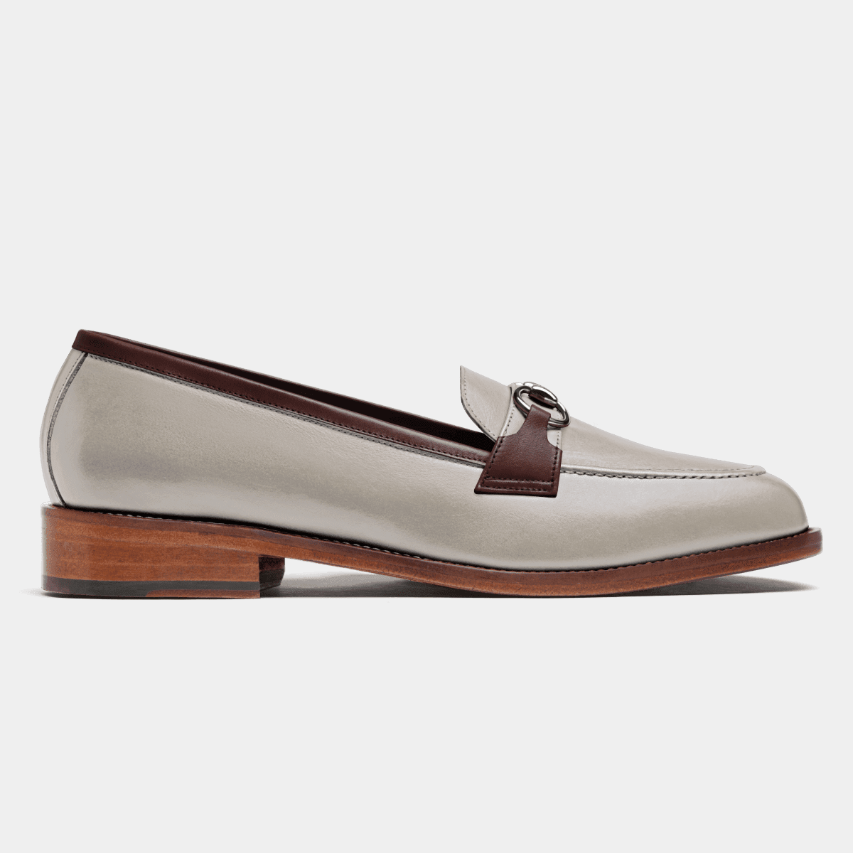 Bit Loafer - white leather